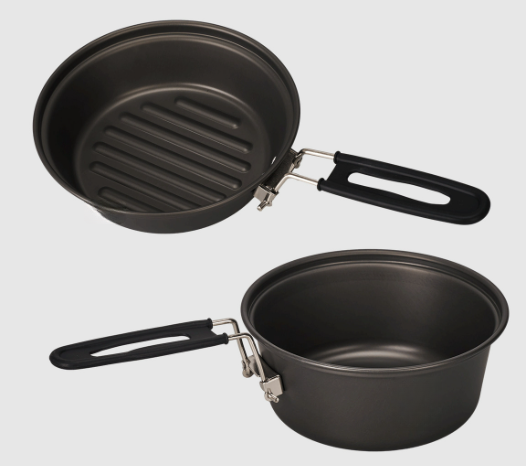 Conjunto de panelas de acampam - Camping Lightweight Cooking Pot avaliação e preço