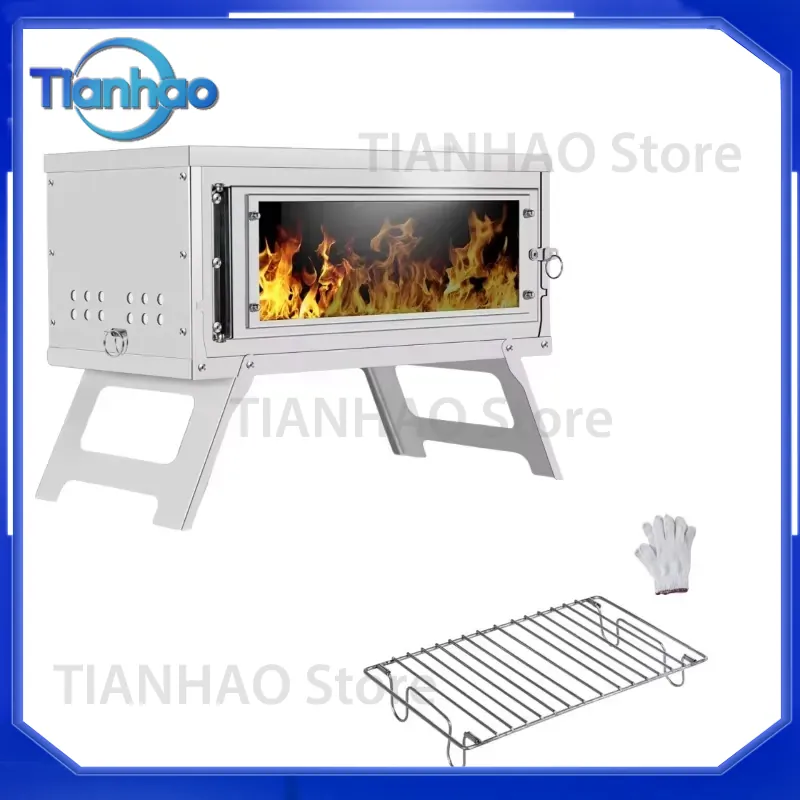 Novo Churrasqueira de Aço Inox - Camping Cooking Must Haves avaliação e preço