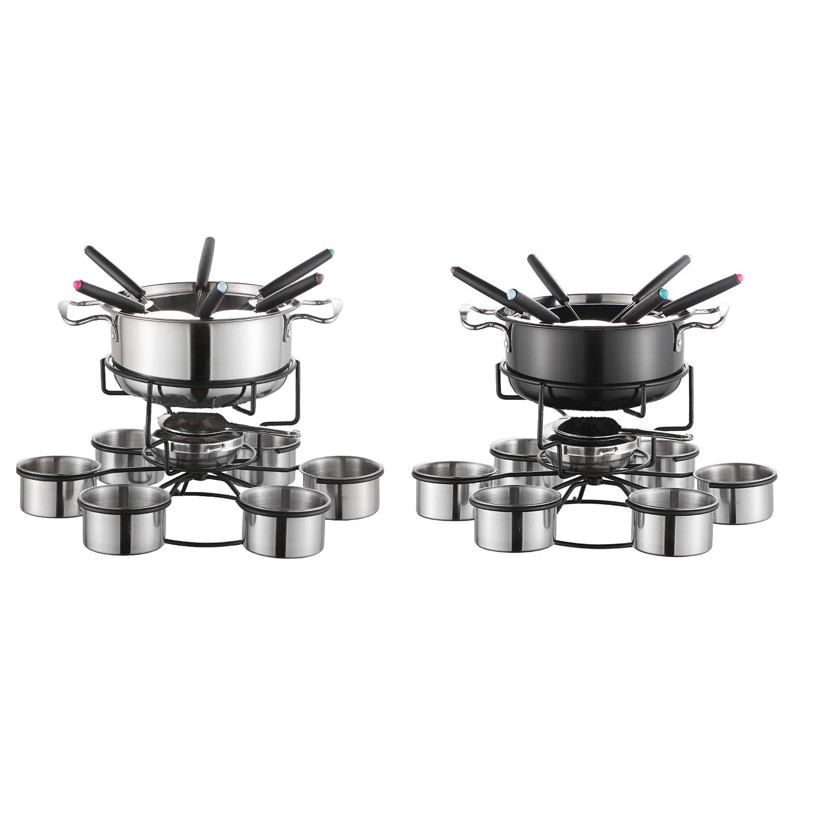 Conjunto de Panela para Fondue - Camping Cooking Pot Set avaliação e preço